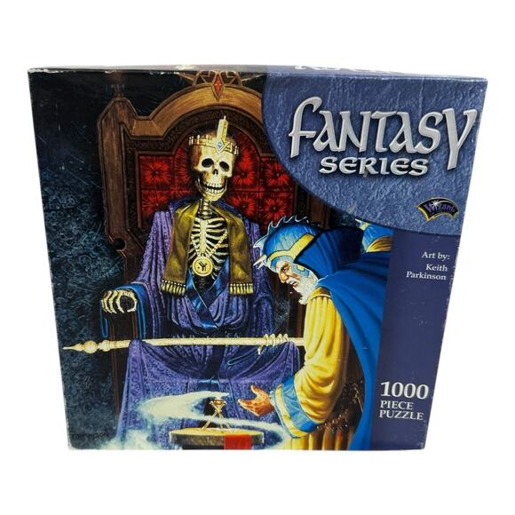 Fantasy Series Crown Of Glory Puzzle 1000 Piece Hasbro Unopened 20x26 New Jigsaw - Picture 1 of 6